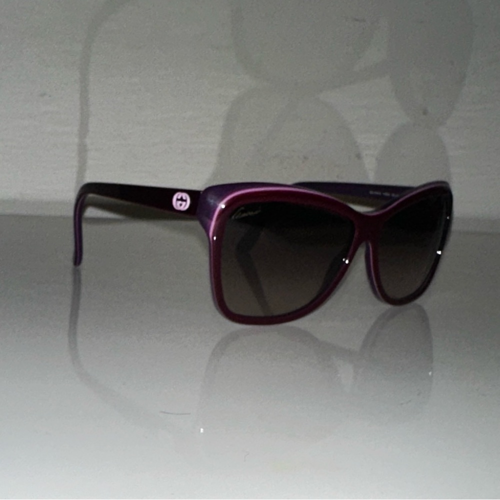 Purple Geometric Gucci Shades w/o case! - Picture 9 of 14